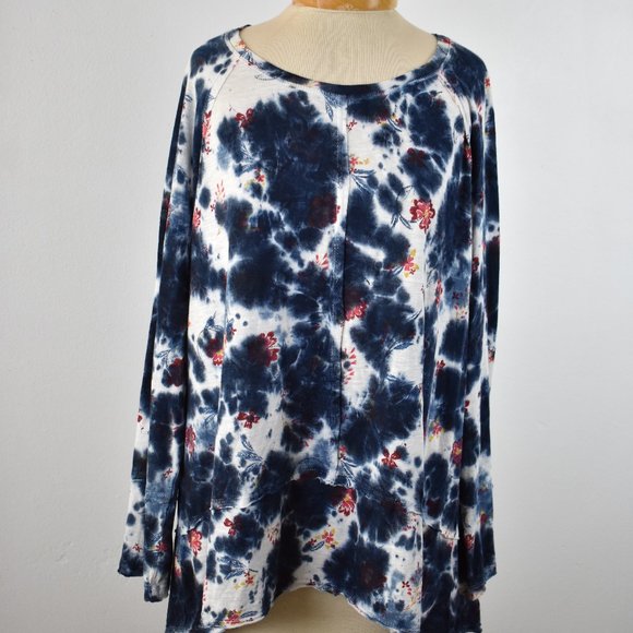 Style & Co Tie-Dye Floral size M - Picture 2 of 3